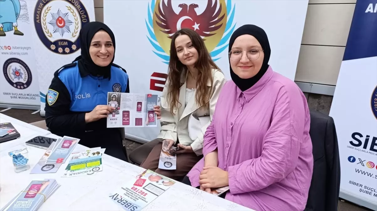 Amasya’da Polis Bilgilendirme Etkinliği