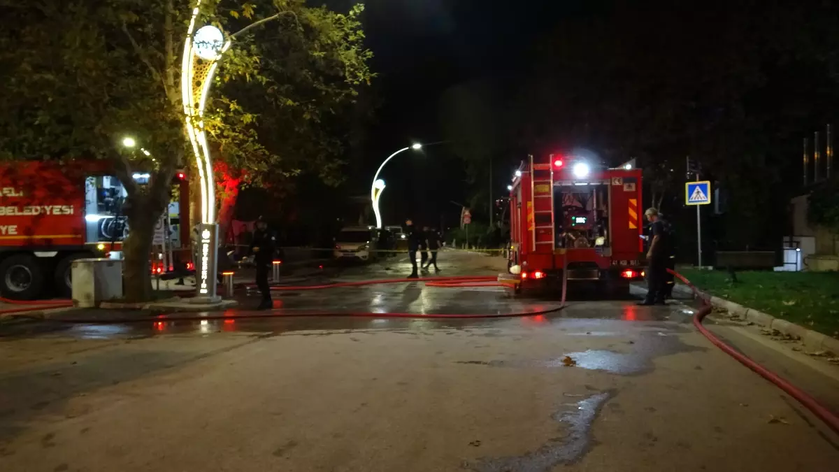 Hereke’de Restoran Yangını