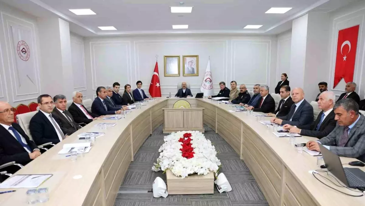 Adıyaman’da Bağımlılıkla Mücadele Toplantısı