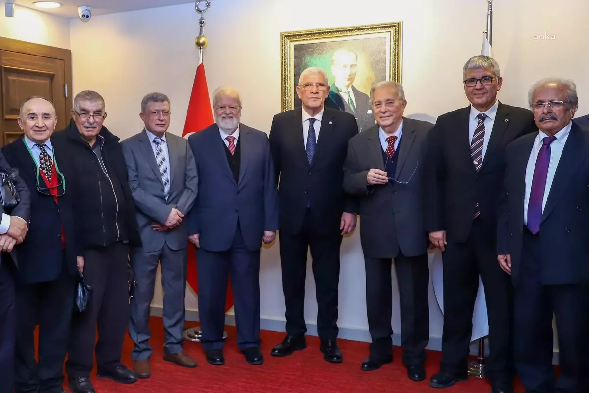 İYİ Parti’den Milli Düşünce Merkezi Ziyareti