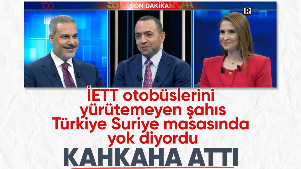 Hakan Fidan’ı tebessüm ettiren soru: Sahada ana aktör müyüz