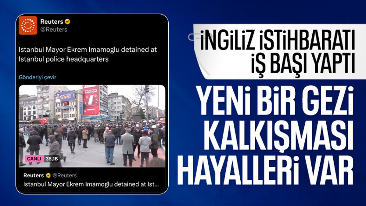 Reuters, Ekrem İmamoğlu’nun gözaltı sürecini canlı yayına taşıdı