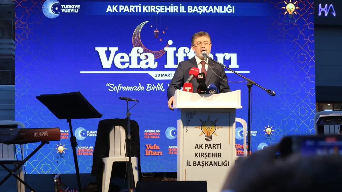 Tarım Bakanı Yumaklı: Biz yanmadığımız bir derdin türküsünü söylemeyiz