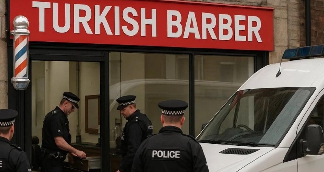 Türk berberlere kara para operasyonu